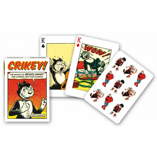 Carti de joc de colectie cu tema "Crickey the Cat - Classic British Comics"